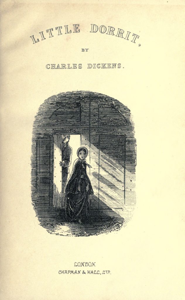 Little Dorrit Title Page. Illustration by Phiz.